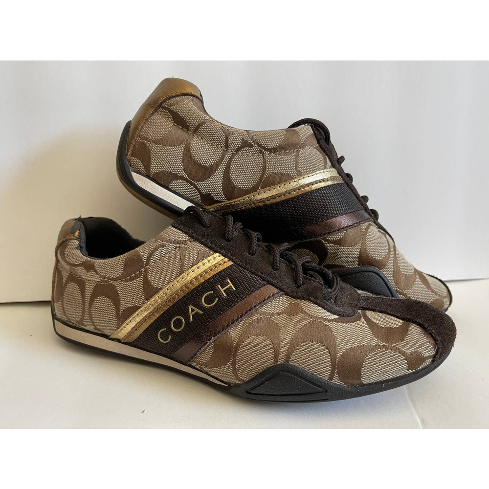 COACH Womens Tennis Shoes - Worn Just a Couple Times - Look Brand New - Size 5